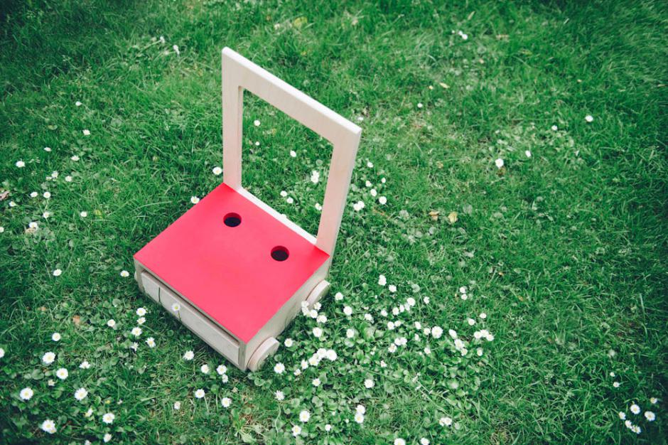 Glücksstuhl raspberry