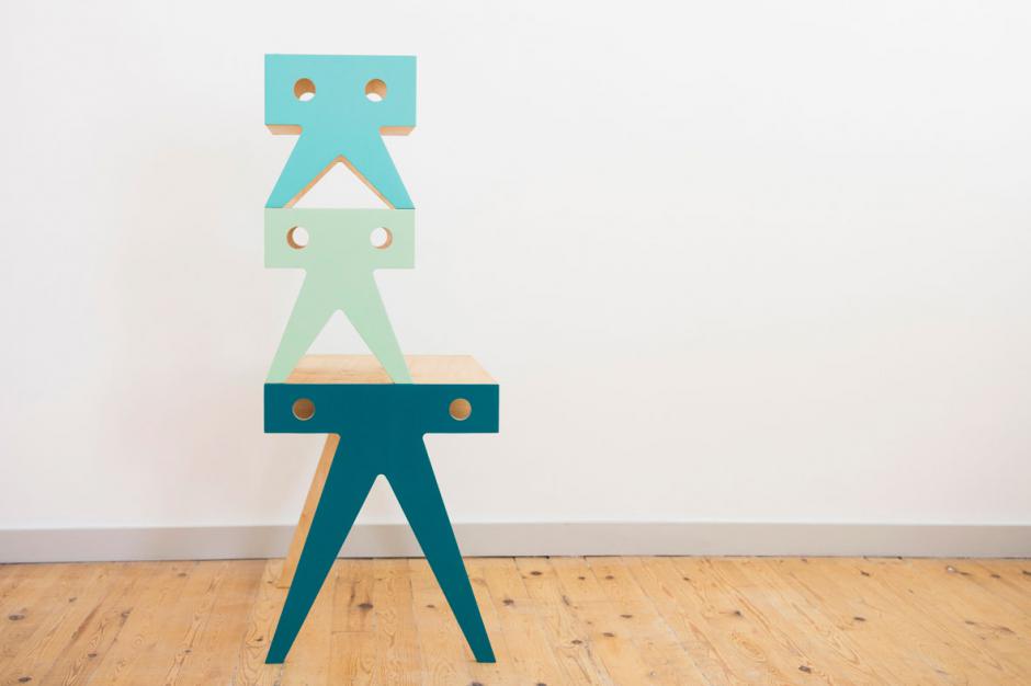 Table and stools for kids