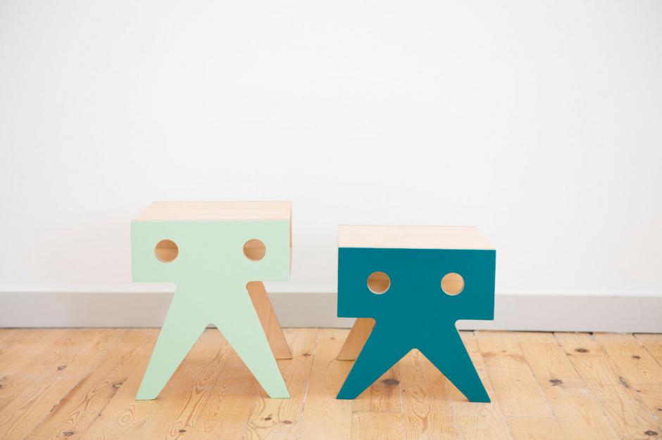 Table and stools for kids