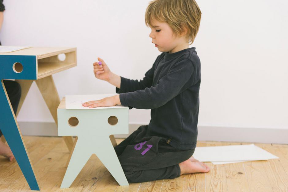 Table and stools for kids