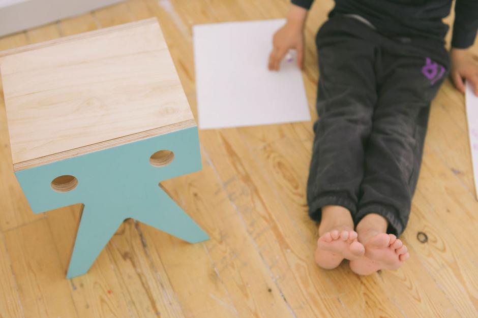 Table and stools for kids